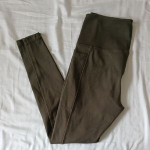 Danskin Dark Olive Leggings Small
